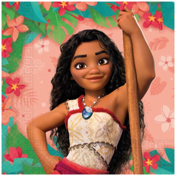 Disney Vaiana Sailing Spirit servetter 20-pack 33x33 cm FSC