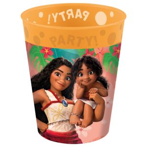 Disney Vaiana Sailing Spirit mikropremium plastmuggset 4 delar 250 ml