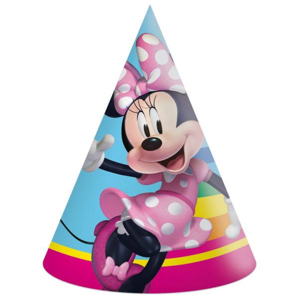 Disney Mimmi Pigg Makes Me Smile partyhatt, bicorn 6 st FSC