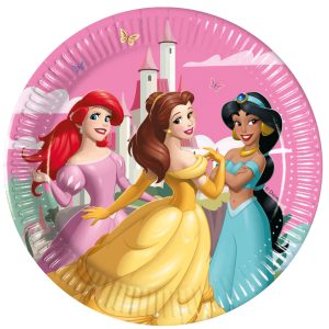 Disney Princess Create Your World pappersassietter 8 st 20 cm FSC