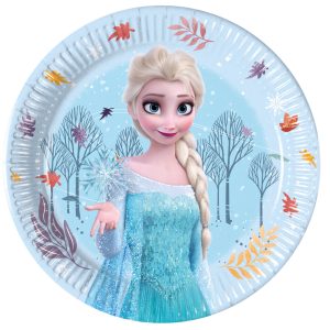Disney Frozen Idyllic Wonder pappersassiett 8-pack 20 cm FSC
