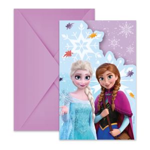 Disney Frozen Idyllic Wonder inbjudningsset, 6-pack FSC