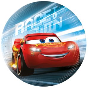 Disney Cars Victory Is Mine pappersassiett 8 st 20 cm FSC