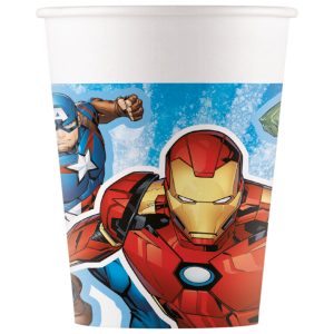 Avengers Evergreen pappersmuggar 8-pack 200 ml FSC