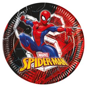 Spindelmannen World of Webs 8-pack 23 cm Pappersassietter FSC