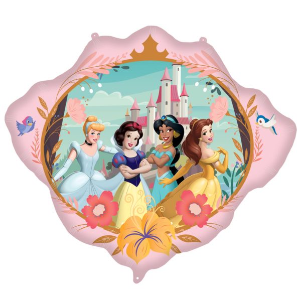 Disney Princess slott folieballong 80x70 cm