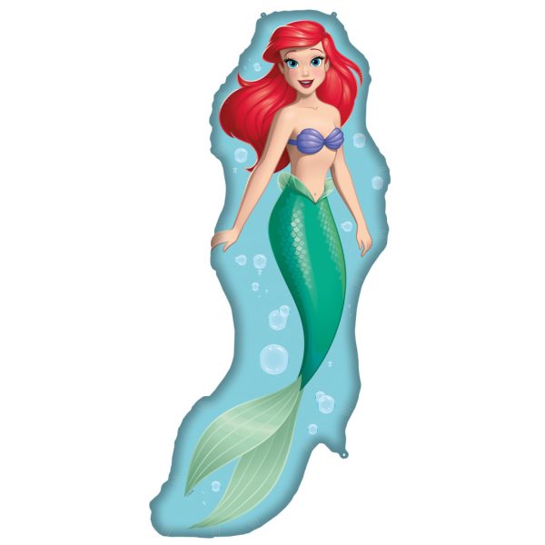 Disney Princess Ariel folieballong 40x99 cm
