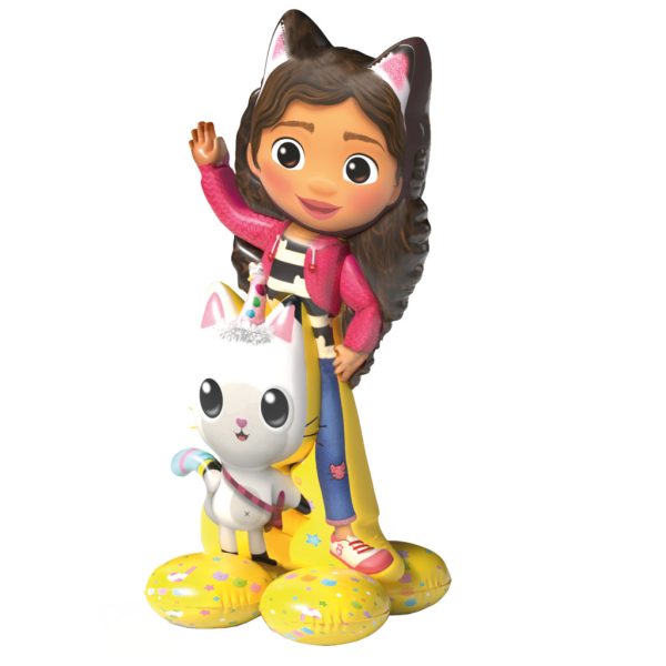 Gabbys Dockskåp Friends Wave 3D folieballong 78 cm