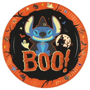 Disney Lilo och Stitch Halloween papperstallrik 8 st 23 cm FSC