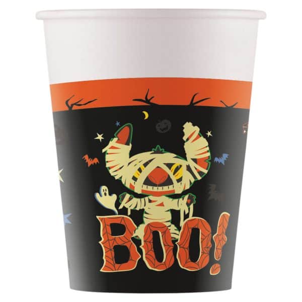 Disney Lilo and Stitch Halloween pappersmuggar 8-pack 200 ml FSC