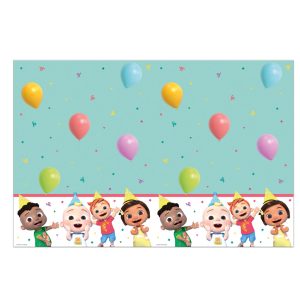 Cocomelon födelsedagsduk i plast 120x180 cm