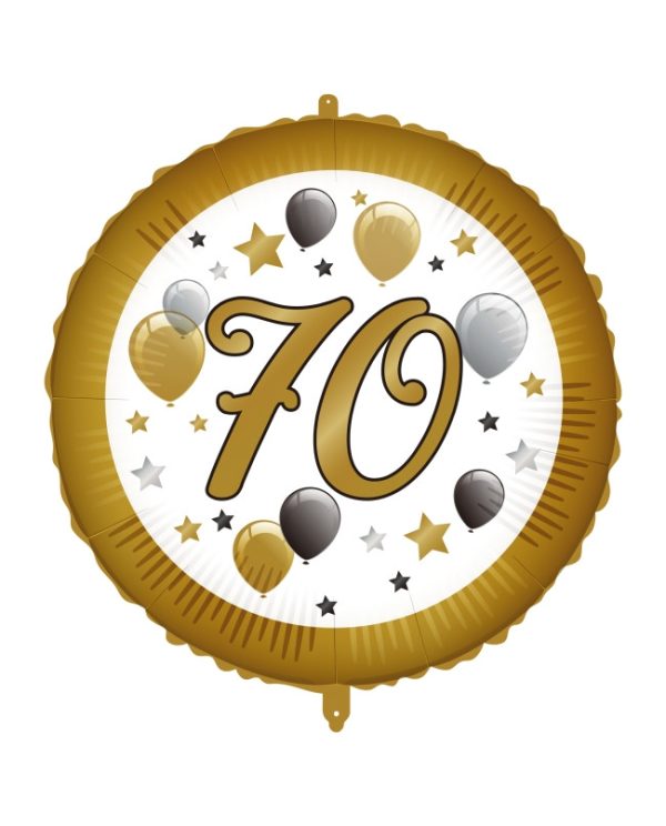 Happy Birthday 70 folieballong 46 cm