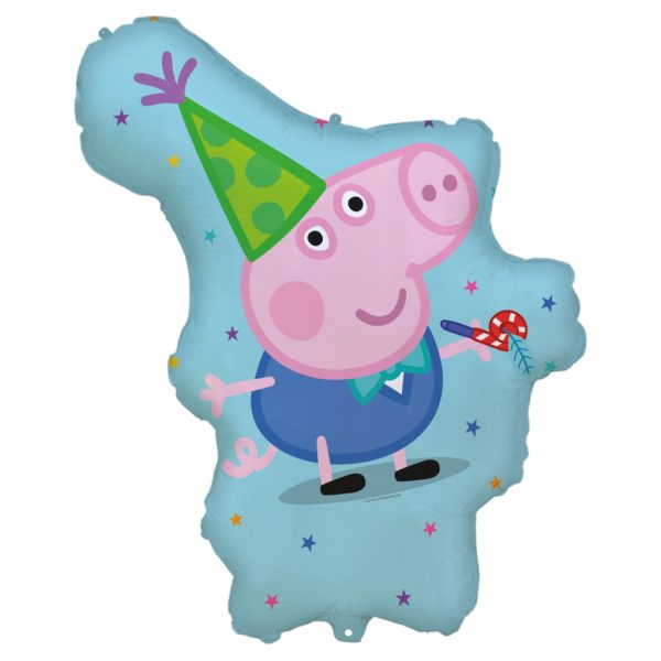 Greta Gris George folieballong 65x85 cm