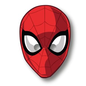 Spindelmannen World of Web masker, 6 st