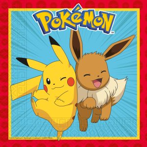 Pokémon Next Generation servetter 20-pack 33x33 cm FSC