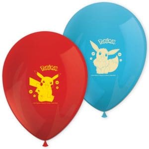 Pokémon Next Generation ballongset, 8 delar