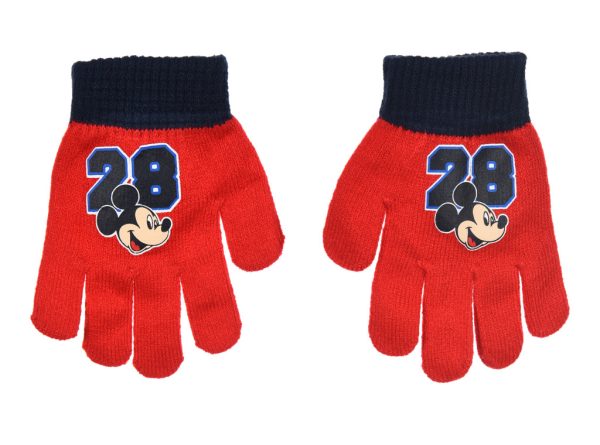 Disney Mickey röda barnvantar 28