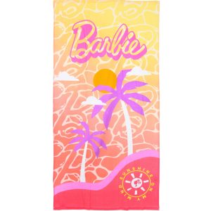 Barbie handduk för bad och strand 70x140 cm