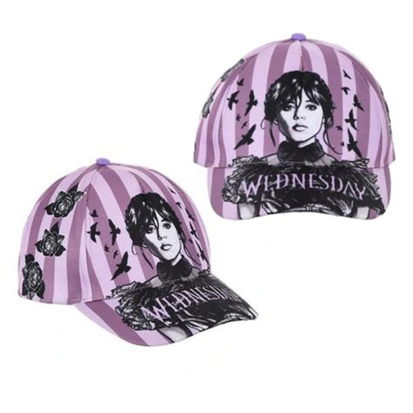 Wednesday Raven barnkeps 52 cm