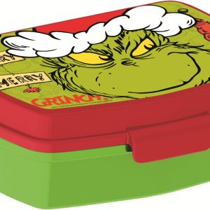 Grinchen Matlåda Barn – Lunchlåda – Sandwichbox – Julmotiv – BPA-fri