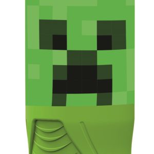 Minecraft Vattenflaska 430 ml Sportflaska Grön BPA-fri Creeper Design