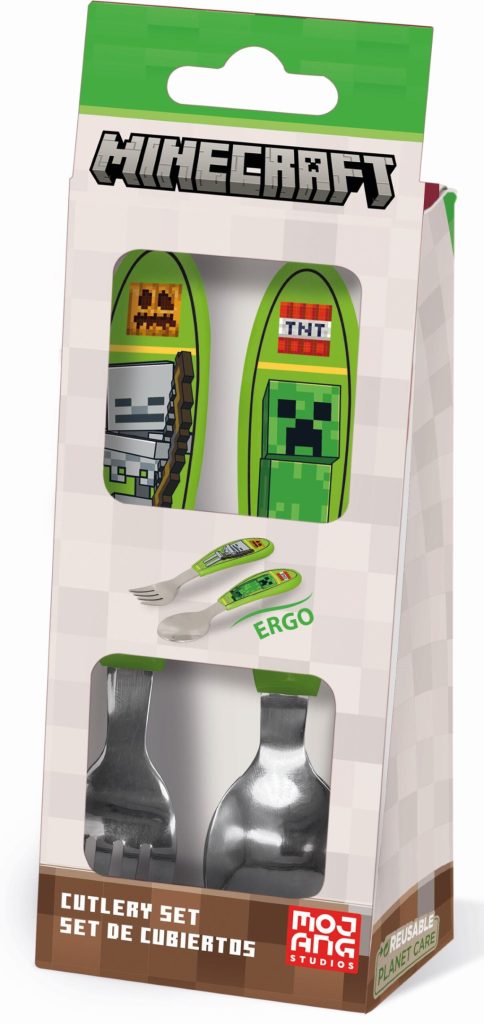 Minecraft Core metallbestickset ergo - 2 delar