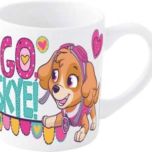 Paw Patrol Go Skye porslinsmugg 235 ml i presentförpackning