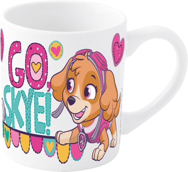 Paw Patrol Go Skye porslinsmugg 235 ml i presentförpackning