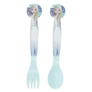 Disney Frozen Ice Magic plastbestickset - 2 delar