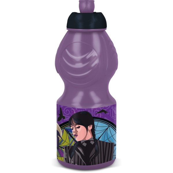 Wednesday Nevermore Academy sportflaska 400 ml