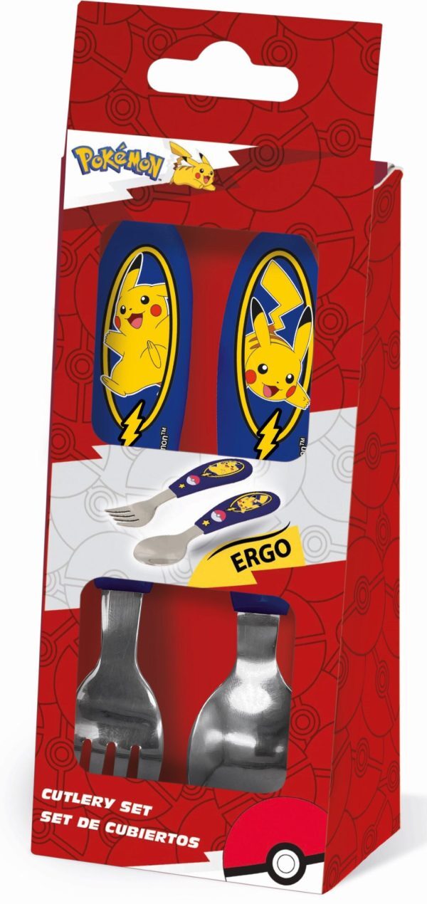Pokémon Lightning metallbestickset ergo - 2 delar