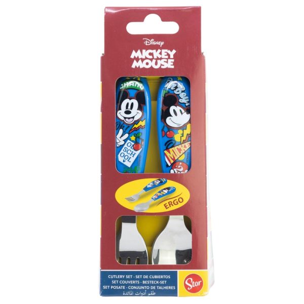 Disney Mickey True Champions bestickset i metall - 2 delar