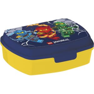 LEGO Ninjago Matlåda Barn 17 cm – Lunchbox BPA-fri Plast Blå