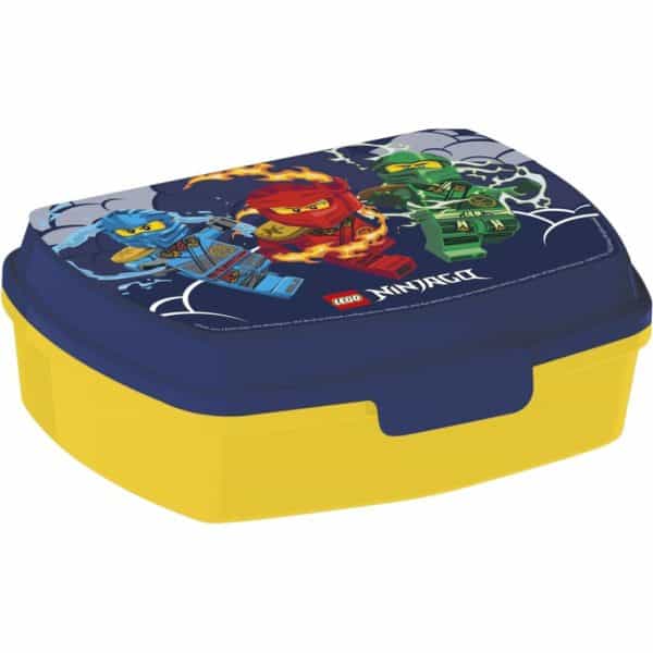 LEGO Ninjago Matlåda Barn 17 cm – Lunchbox BPA-fri Plast Blå