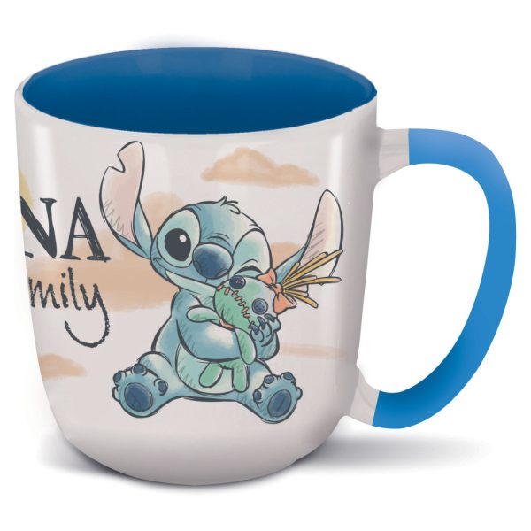 Disney Lilo and Stitch Ohana Elite porslinsmugg 400 ml i presentförpackning