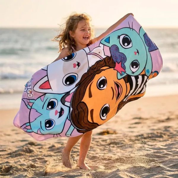 Gabbys Dockskåp badhandduk, strandhandduk 70x140 cm (Snabbtorkande) - Bild 4