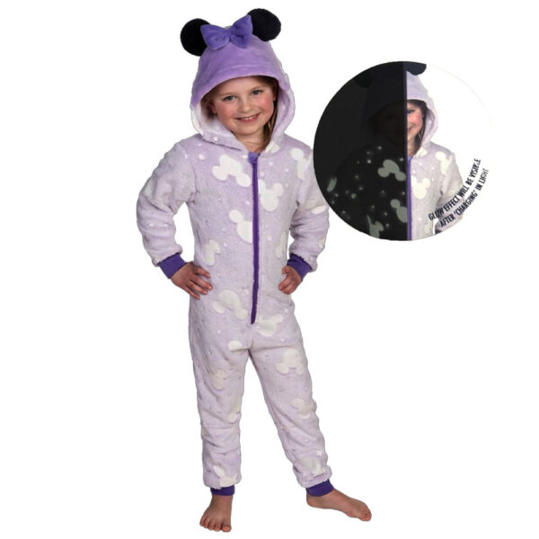 Disney Minnie lång pyjamasoverall för barn 122/128 cm
