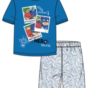 PJ Masks barn kort pyjamas 122/128 cm