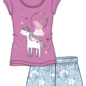 Greta gris kort pyjamas för barn 110/116 cm