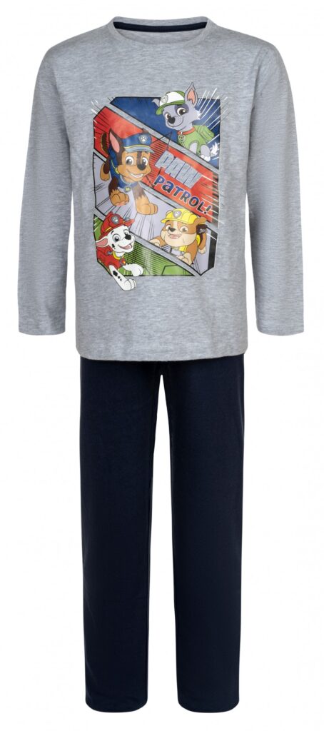 Paw Patrol barn pyjamas lång 110/116 cm