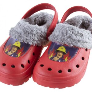 Fireman Sam barns vintertofflor i träskomodell 25/26