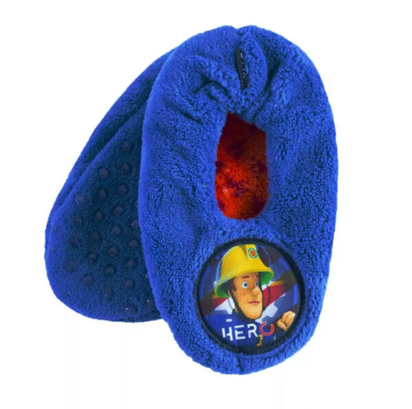 Fireman Sam vintertofflor för barn storlek 27/30