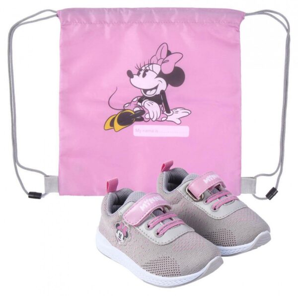 Disney Mimmi Pigg barnskor sneakers med gympapåse storlek 28