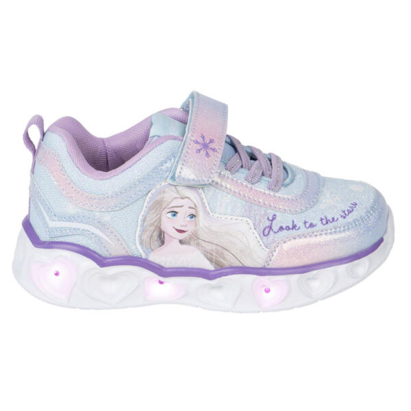 Disney Frozen Look To The Stars LED blinkande barnskor sneakers storlek 27