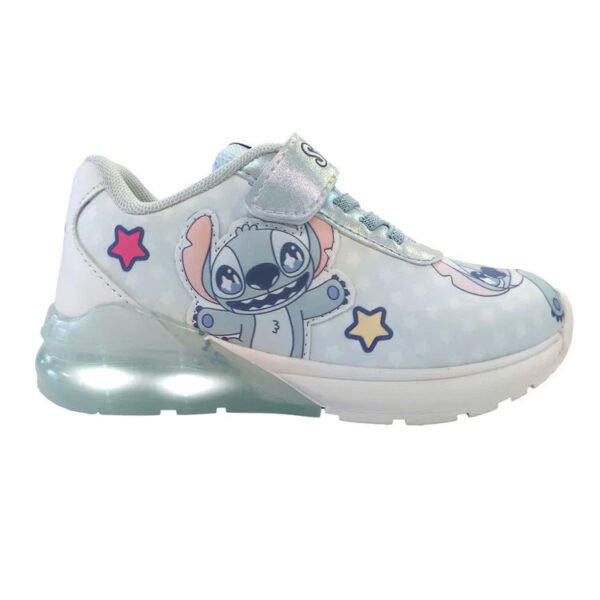 Disney Lilo and Stitch Happy Alien LED blinkande barnskor sneakers storlek 28