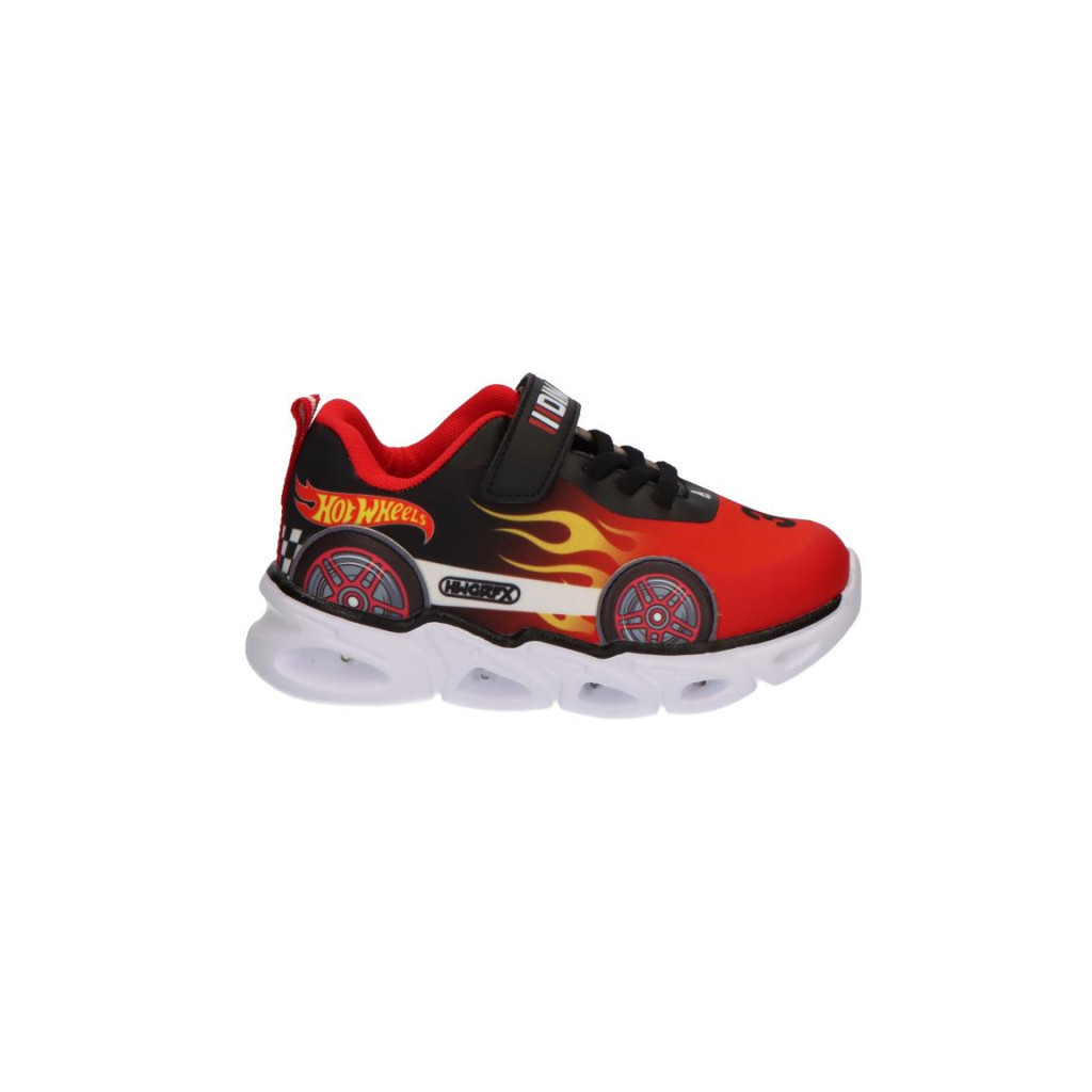 Hot Wheels Fire blinkande barnskor sneakers storlek 26