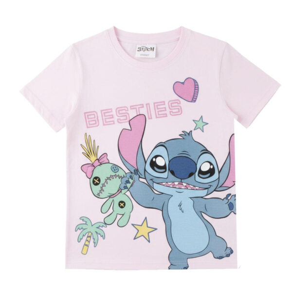 Disney Lilo and Stitch Besties kortärmad t-shirt barn 8 år / 128 cm