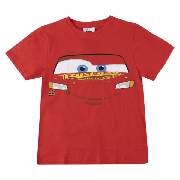 Disney Cars röd kortärmad t-shirt, storlek 8 år / 128 cm