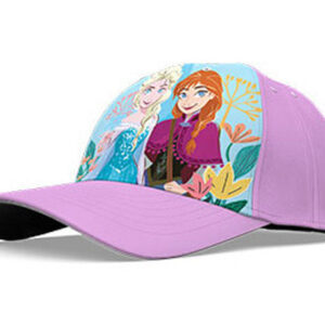 Disney Frozen barnkeps med lila blommor 54 cm