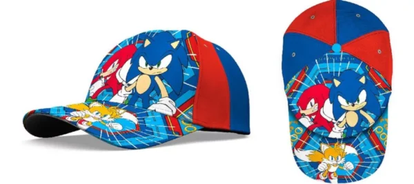 Sonic the Hedgehog Keps Barn 52 cm – Baseballkeps – Justerbar – Sonic Motiv - Bild 3